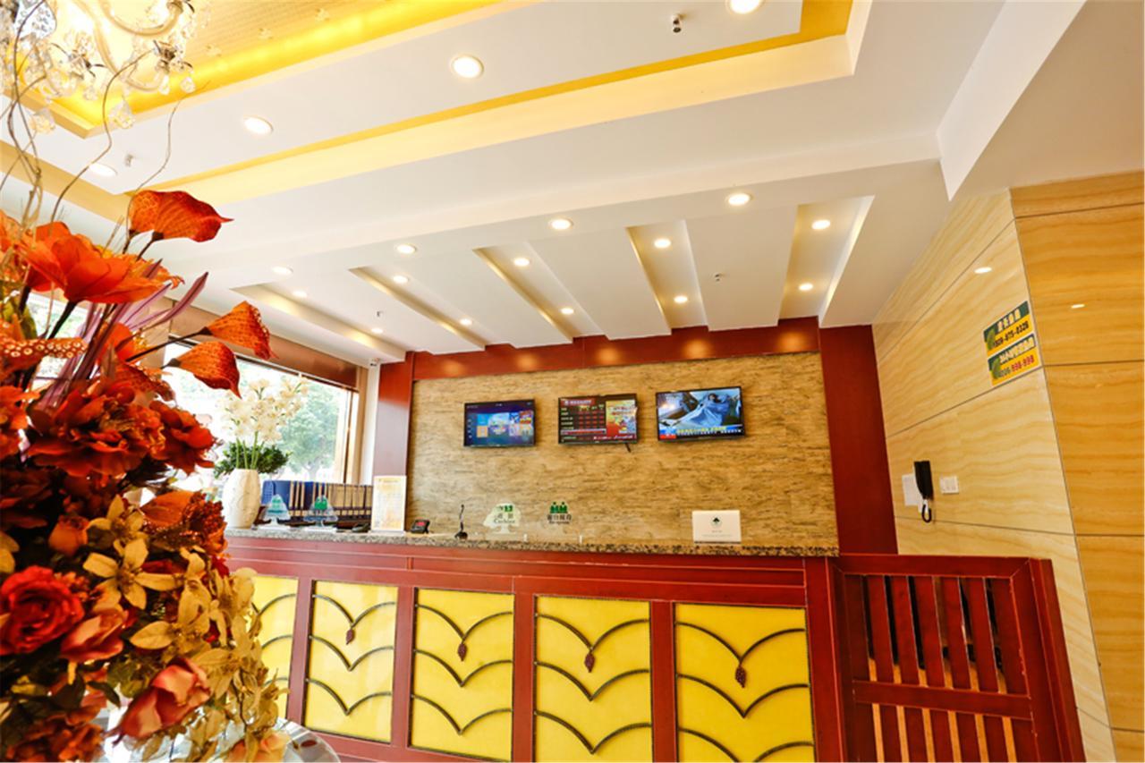 Greentree Inn Jiangsu Yancheng Bus Station Business Hotel Esterno foto